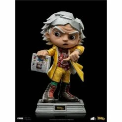 Iron Studios Back To The Future Part II Doc Brown Mini Co. Collectible Figure -Media Collection Shop doc brown mini co back to the future gallery 62e40d91d8eac