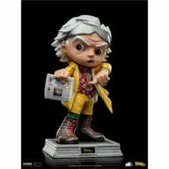 Iron Studios Back To The Future Part II Doc Brown Mini Co. Collectible Figure -Media Collection Shop doc brown mini co back to the future gallery 62e40d9234d14
