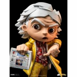 Iron Studios Back To The Future Part II Doc Brown Mini Co. Collectible Figure -Media Collection Shop doc brown mini co back to the future gallery 62e40d93bf721