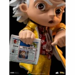 Iron Studios Back To The Future Part II Doc Brown Mini Co. Collectible Figure -Media Collection Shop doc brown mini co back to the future gallery 62e40d941ce3e