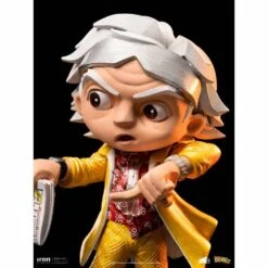 Iron Studios Back To The Future Part II Doc Brown Mini Co. Collectible Figure -Media Collection Shop doc brown mini co back to the future gallery 62e40d946ef5d