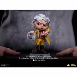Iron Studios Back To The Future Part II Doc Brown Mini Co. Collectible Figure -Media Collection Shop doc brown mini co back to the future gallery 62e40d9626079