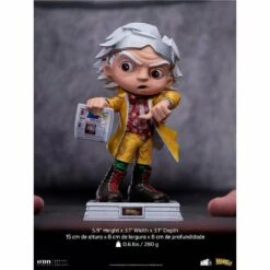 Iron Studios Back To The Future Part II Doc Brown Mini Co. Collectible Figure -Media Collection Shop doc brown mini co back to the future gallery 62e40d966652d