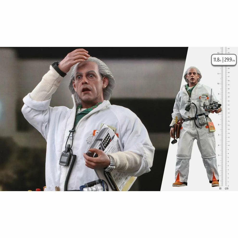 Hot Toys Back To The Future Doc Brown (Standard Version) 1:6 Scale Collectible Figure 4 Hot Toys Back To The Future Doc Brown (Standard Version) 1:6 Scale Collectible Figure - Image 2