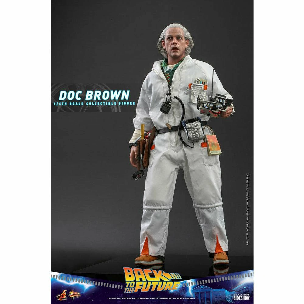 Hot Toys Back To The Future Doc Brown (Standard Version) 1:6 Scale Collectible Figure 6 Hot Toys Back To The Future Doc Brown (Standard Version) 1:6 Scale Collectible Figure - Image 4