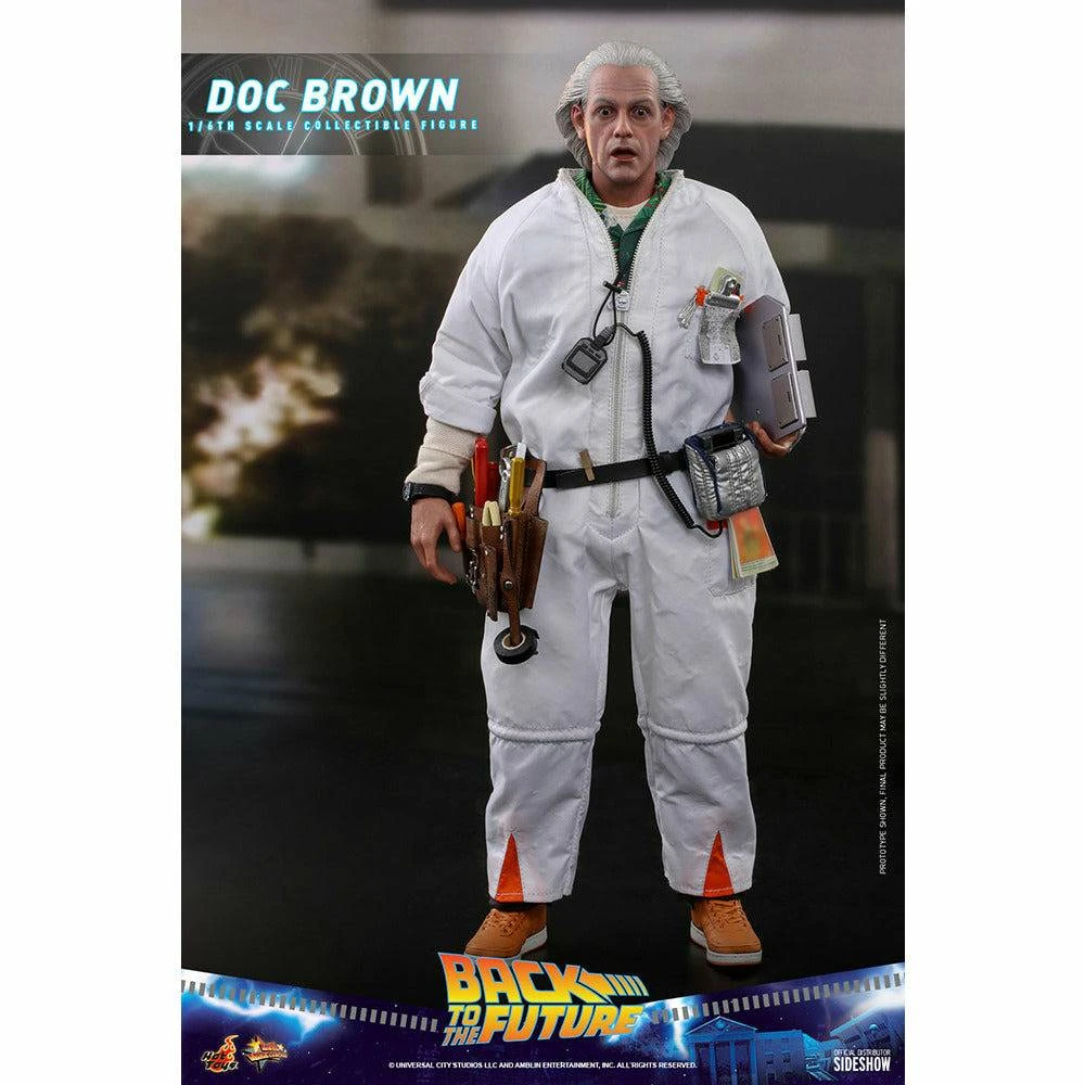 Hot Toys Back To The Future Doc Brown (Standard Version) 1:6 Scale Collectible Figure 7 Hot Toys Back To The Future Doc Brown (Standard Version) 1:6 Scale Collectible Figure - Image 5