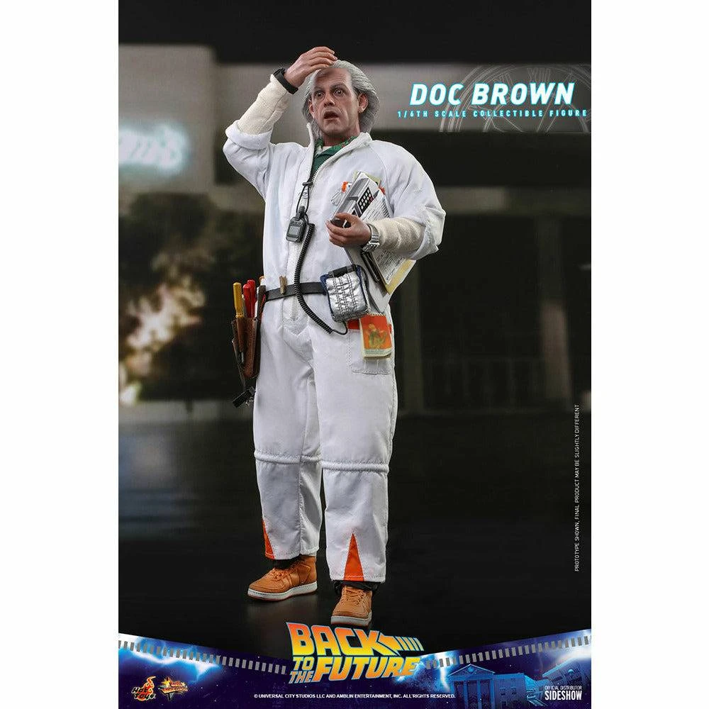 Hot Toys Back To The Future Doc Brown (Standard Version) 1:6 Scale Collectible Figure 9 Hot Toys Back To The Future Doc Brown (Standard Version) 1:6 Scale Collectible Figure - Image 7