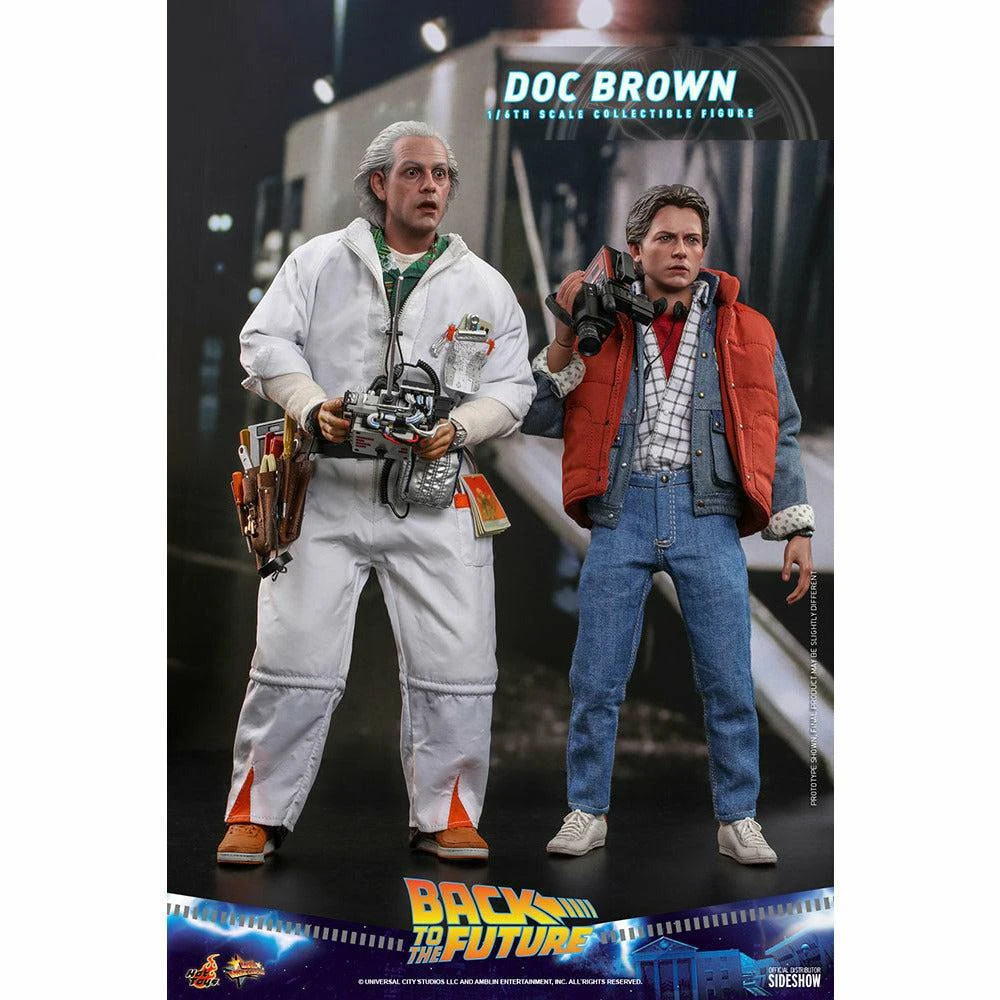 Hot Toys Back To The Future Doc Brown (Standard Version) 1:6 Scale Collectible Figure 17 Hot Toys Back To The Future Doc Brown (Standard Version) 1:6 Scale Collectible Figure - Image 15