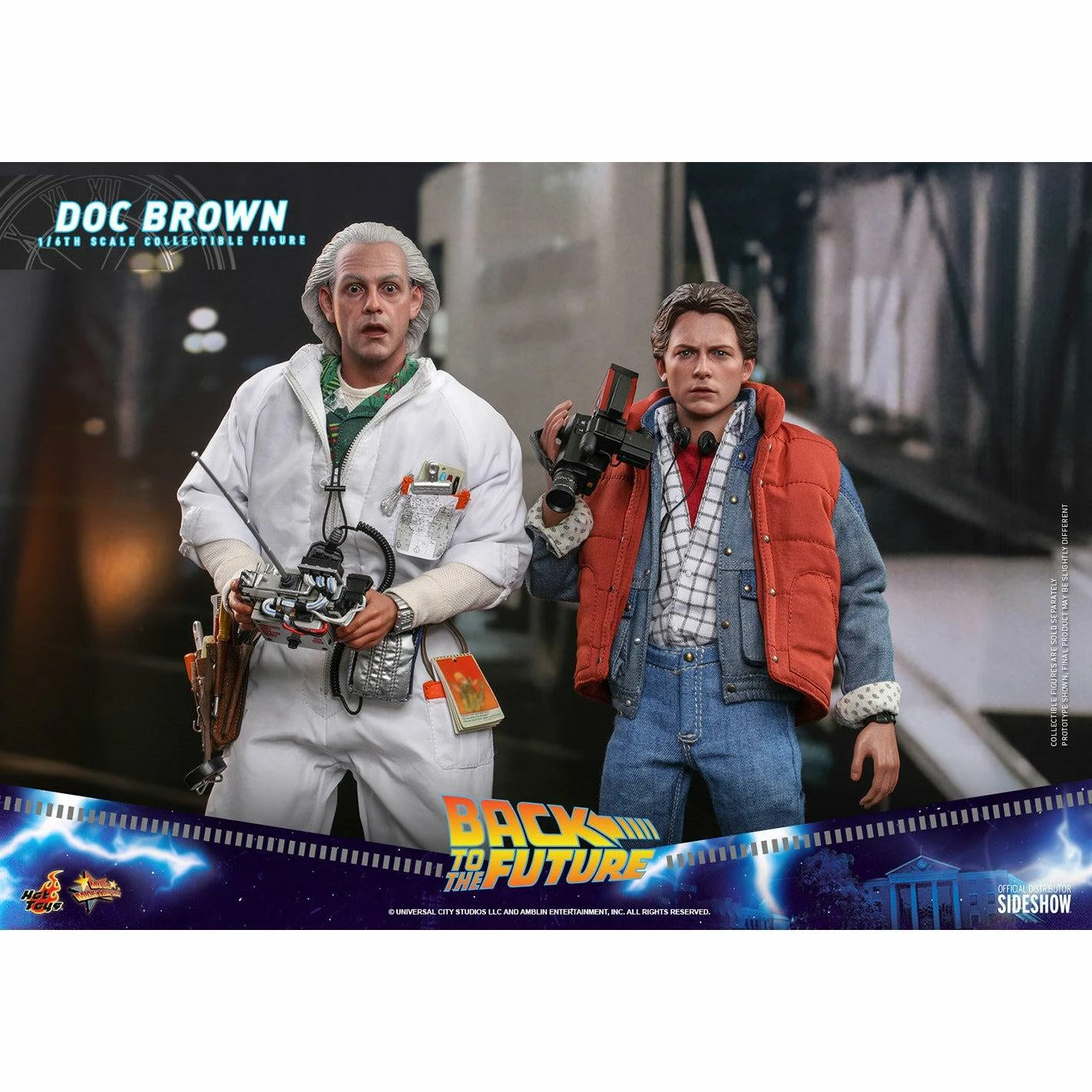 Hot Toys Back To The Future Doc Brown (Standard Version) 1:6 Scale Collectible Figure 13 Hot Toys Back To The Future Doc Brown (Standard Version) 1:6 Scale Collectible Figure - Image 11