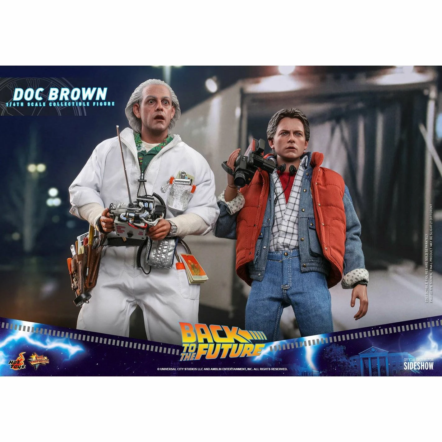 Hot Toys Back To The Future Doc Brown (Standard Version) 1:6 Scale Collectible Figure 19 Hot Toys Back To The Future Doc Brown (Standard Version) 1:6 Scale Collectible Figure - Image 17