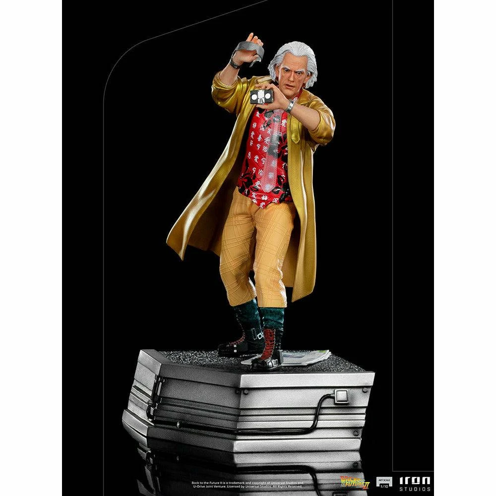 Iron Studios Back To The Future Part II Doc Brown 1:10 Scale Statue 7 Iron Studios Back To The Future Part II Doc Brown 1:10 Scale Statue - Image 5