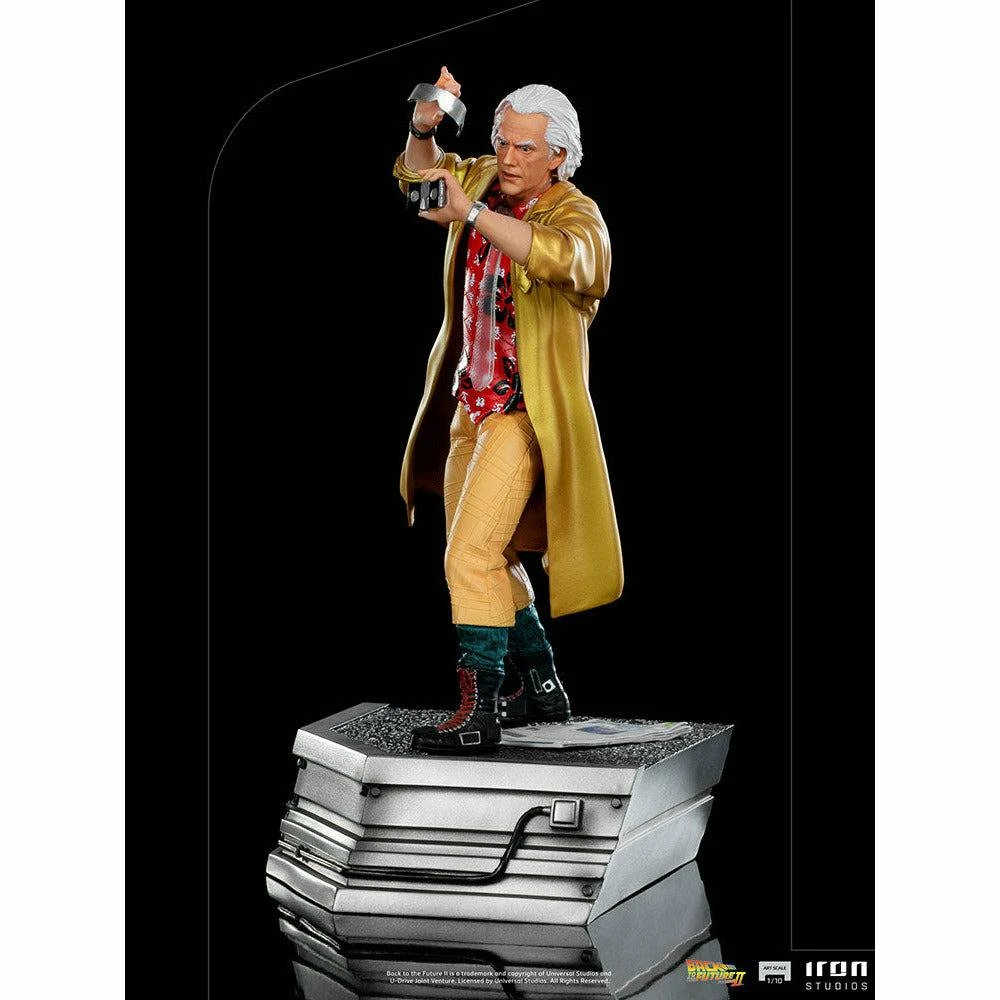 Iron Studios Back To The Future Part II Doc Brown 1:10 Scale Statue 12 Iron Studios Back To The Future Part II Doc Brown 1:10 Scale Statue - Image 10