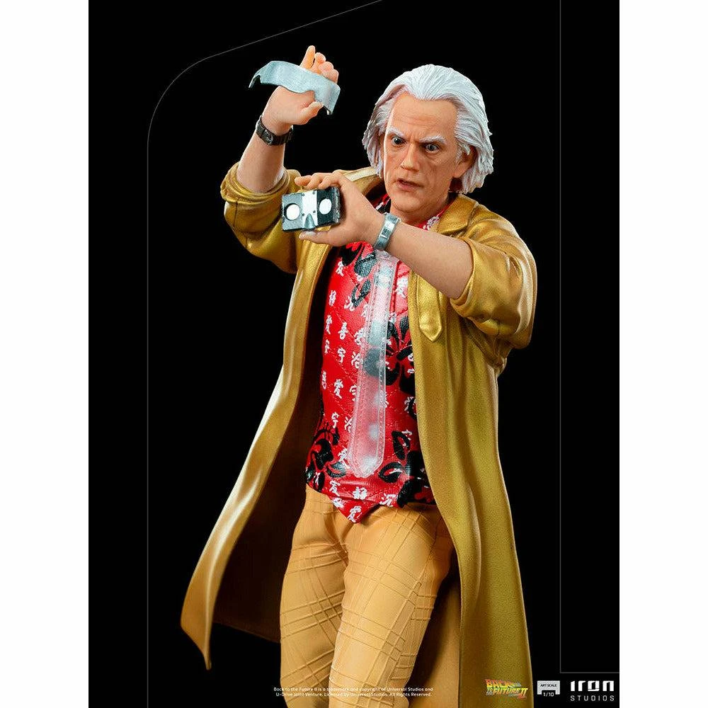 Iron Studios Back To The Future Part II Doc Brown 1:10 Scale Statue 9 Iron Studios Back To The Future Part II Doc Brown 1:10 Scale Statue - Image 7