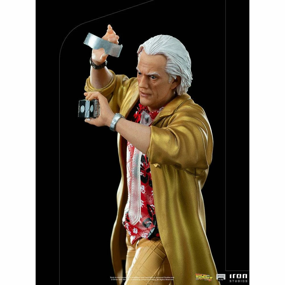 Iron Studios Back To The Future Part II Doc Brown 1:10 Scale Statue 14 Iron Studios Back To The Future Part II Doc Brown 1:10 Scale Statue - Image 12