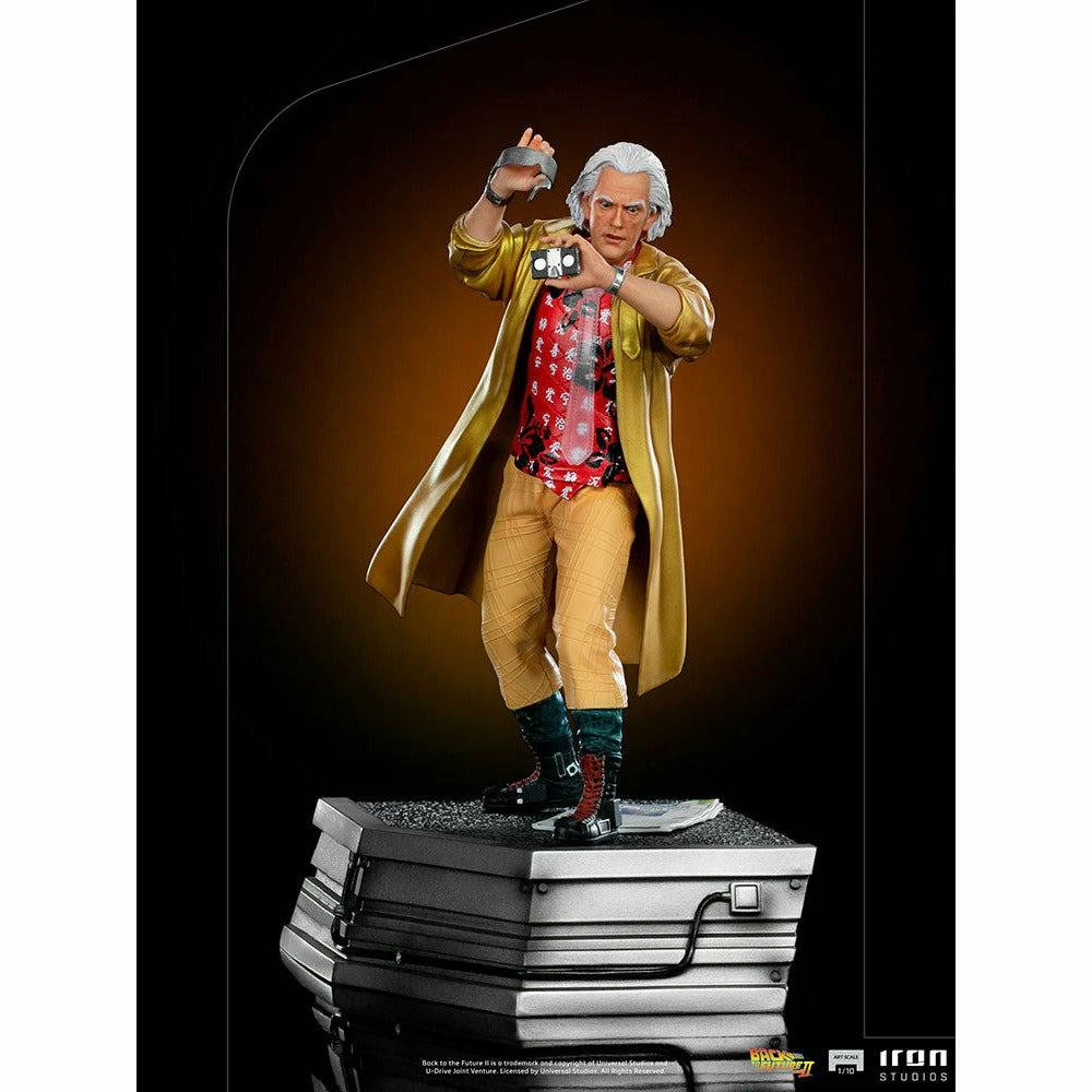Iron Studios Back To The Future Part II Doc Brown 1:10 Scale Statue 3 Iron Studios Back To The Future Part II Doc Brown 1:10 Scale Statue