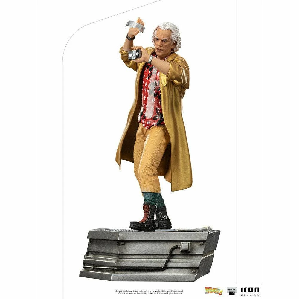 Iron Studios Back To The Future Part II Doc Brown 1:10 Scale Statue 6 Iron Studios Back To The Future Part II Doc Brown 1:10 Scale Statue - Image 4