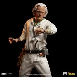 Iron Studios Back To The Future Doc Brown 1:10 Scale Statue -Media Collection Shop doc brown back to the future gallery 644c097d6ab3c