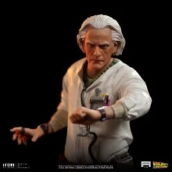 Iron Studios Back To The Future Doc Brown 1:10 Scale Statue -Media Collection Shop doc brown back to the future gallery 644c097dcbe29