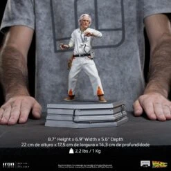 Iron Studios Back To The Future Doc Brown 1:10 Scale Statue -Media Collection Shop doc brown back to the future gallery 644c097e3d423