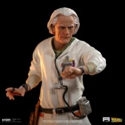 Iron Studios Back To The Future Doc Brown 1:10 Scale Statue -Media Collection Shop doc brown back to the future gallery 644c097ea77c5