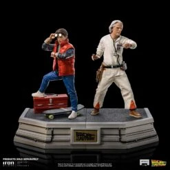 Iron Studios Back To The Future Doc Brown 1:10 Scale Statue -Media Collection Shop doc brown back to the future gallery 644c09b7a22b9