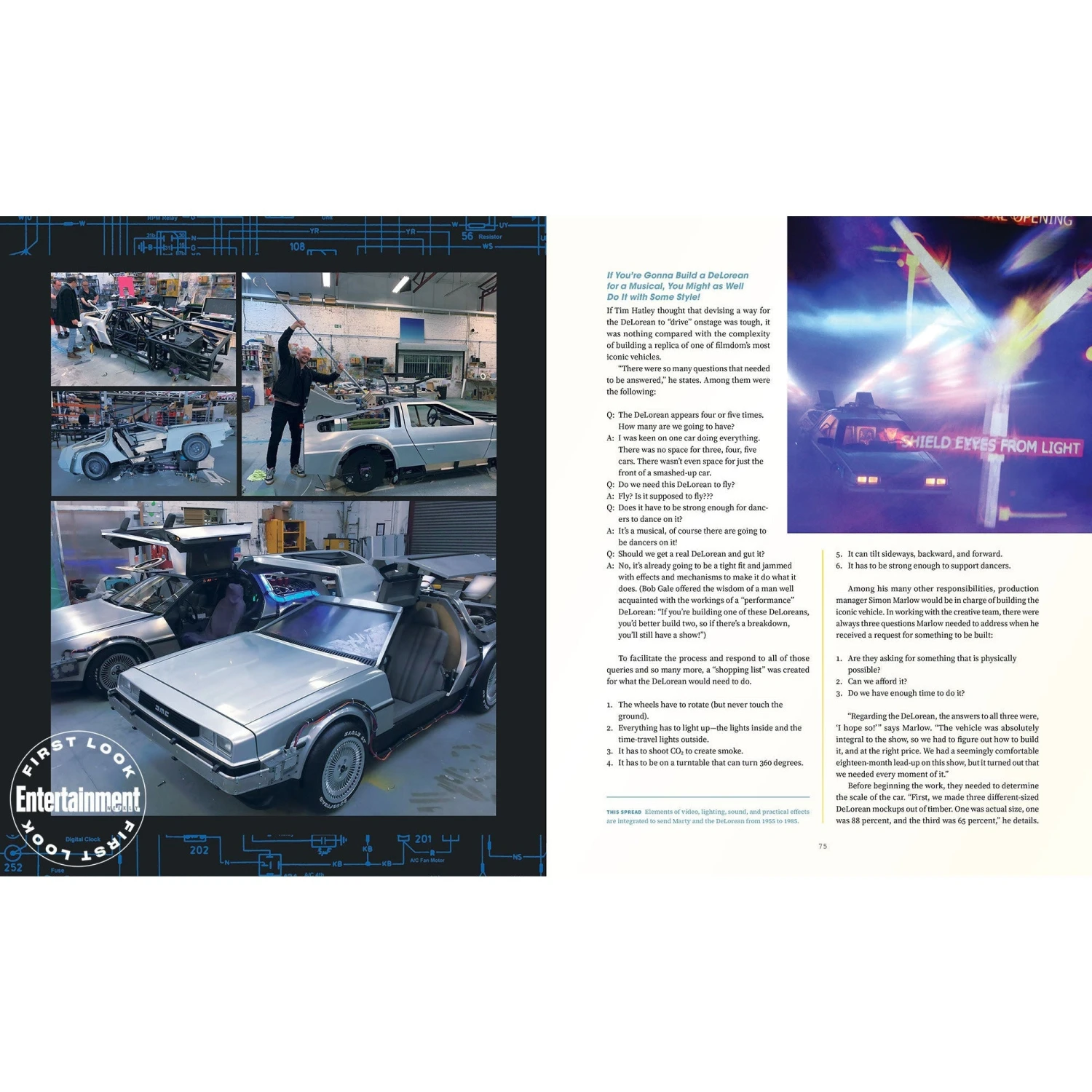 Creating Back To The Future: The Musical Hardcover Book By Michael Klastorin 6 Creating Back To The Future: The Musical Hardcover Book By Michael Klastorin - Image 4