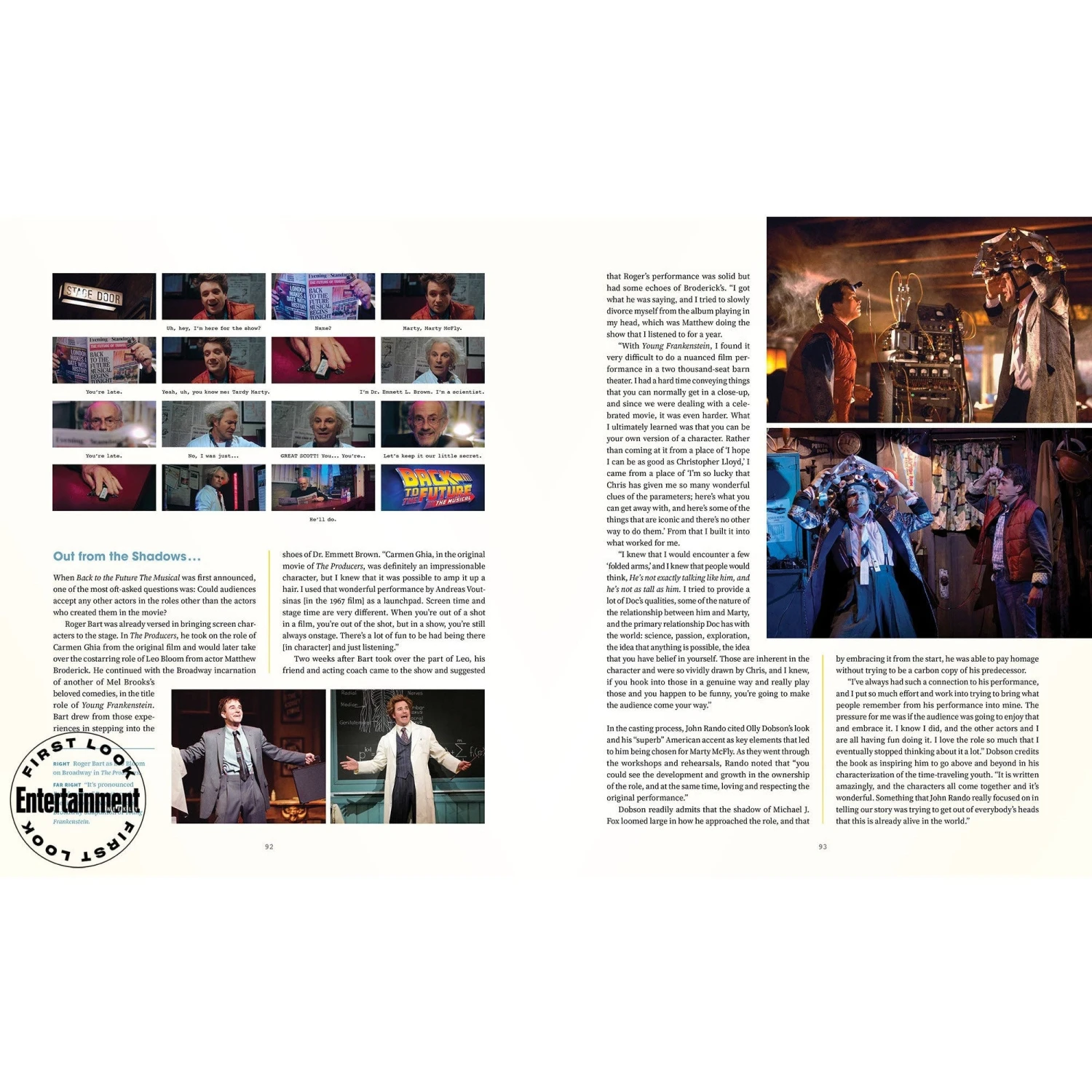 Creating Back To The Future: The Musical Hardcover Book By Michael Klastorin 7 Creating Back To The Future: The Musical Hardcover Book By Michael Klastorin - Image 5