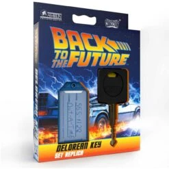 Doctor Collector Back To The Future DeLorean Key Set Replica -Media Collection Shop key