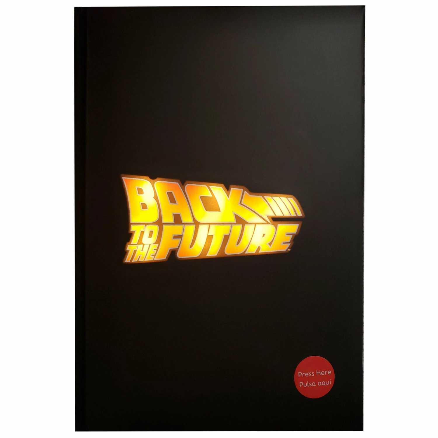 SD Toys Back To The Future "BTTF Logo" Light-up Journal 4 SD Toys Back To The Future "BTTF Logo" Light-up Journal - Image 2